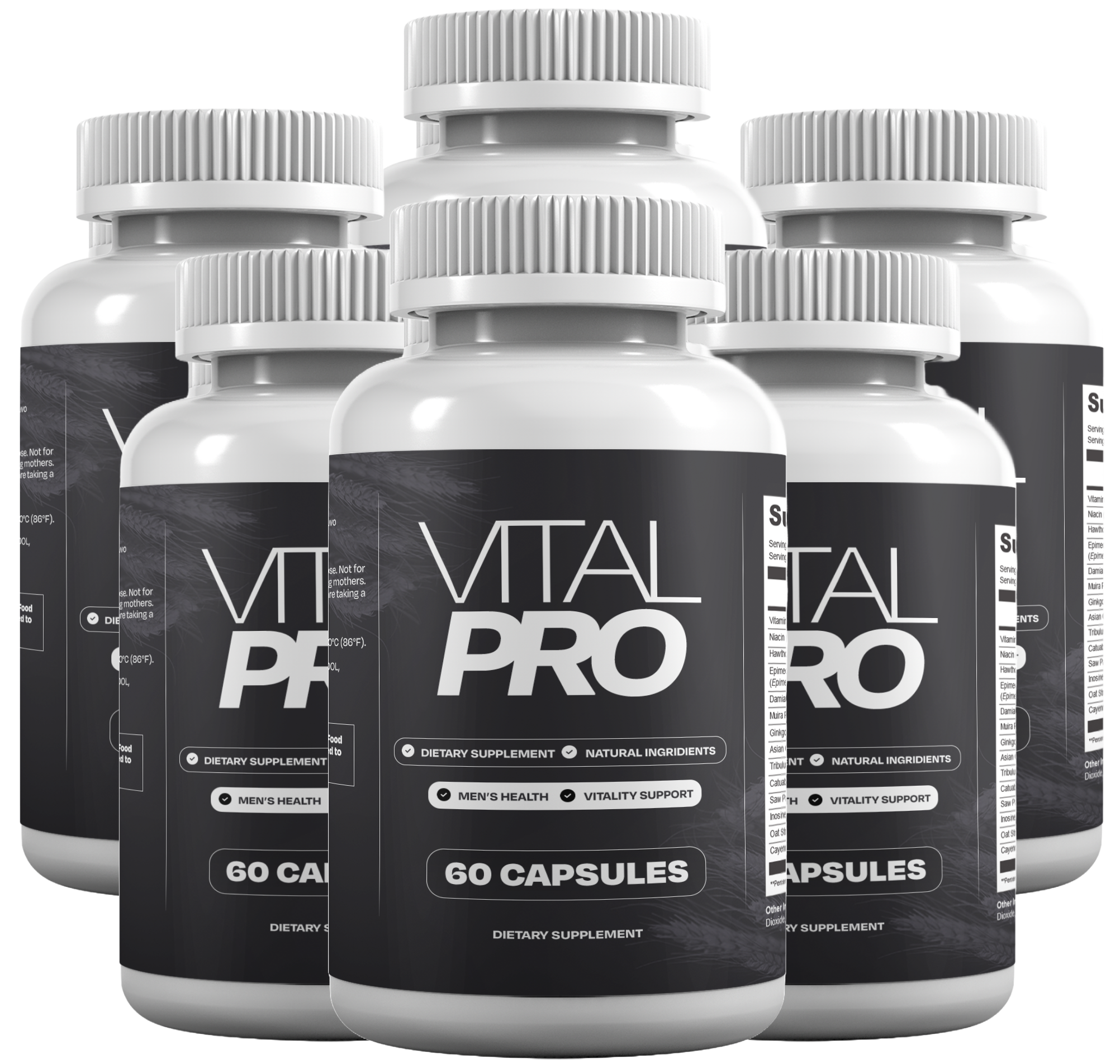 VitalPro 6 bottles 180 day supply